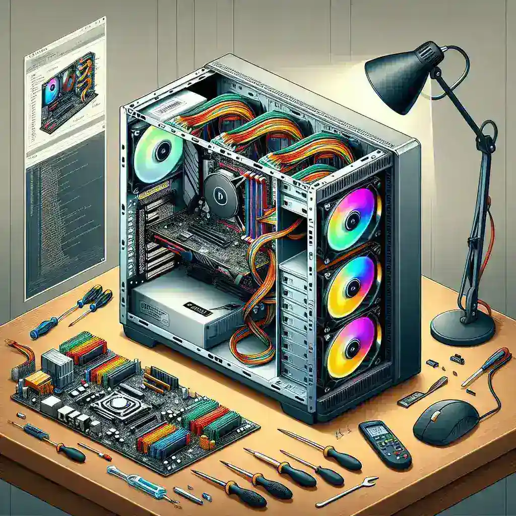 How do I install and configure RAID on a custom-built PC?
