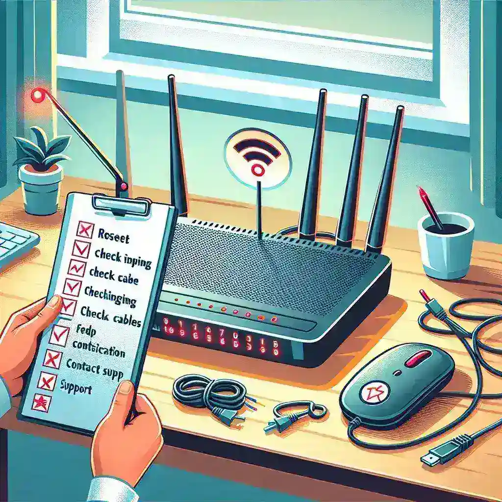 What should I do if my router is not connecting to the internet?